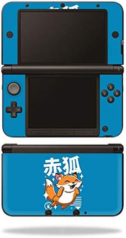 Mightyskins Skin Compatível com Nintendo 3DS XL - Fox Kawaii | Tampa protetora, durável e exclusiva do encomendamento