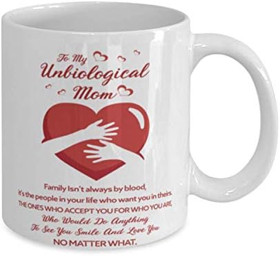 Mãe não -mecânica caneca, para minha mãe, mãe de enteada/enteada | Natal | Dia das Mães | Madrasta, TPM20019