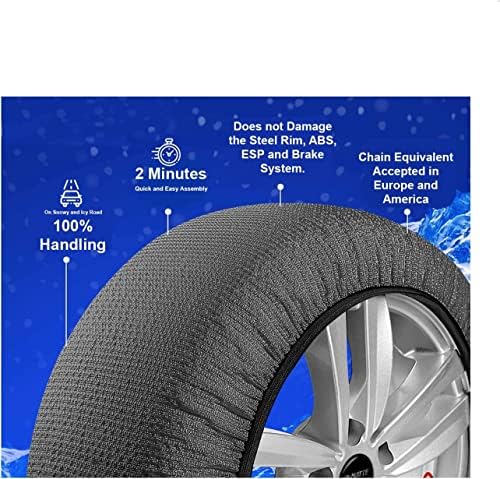 Meias de neve de pneus de carro premium para série de neve têxteis da série ExtraPro de inverno para Nissan Rogue Sport