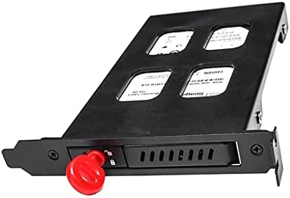 Dloett Bay Mobile Rack Backplane Hot Swap para 2,5in SATA I/II/III HDD Drives Dock HDD Delking Station