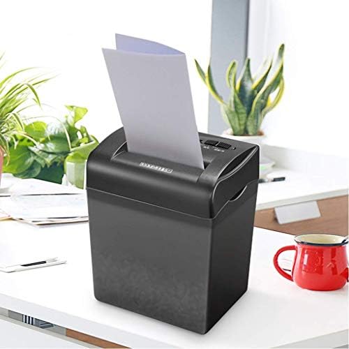 WDBBY JAM Proof Medium, Cut Shredder, Office Supplies Shredder portátil 4 Class-Cut Home Office Shredder com 4,5l Resíduos