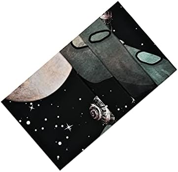 Boniboni Tripppy cogumelo tapeçaria lua e estrelado por tapeçaria de tapeçaria de tapeçaria plantas de fantasia e