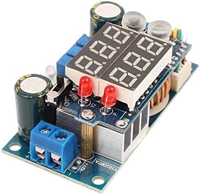 Controlador elétrico de controle solar MPPT Aexit 5A DC-DC Digital Display Etapa e módulo Down