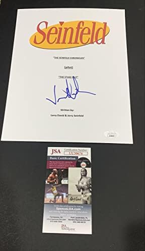 Jason Alexander assinou o episódio piloto Prova de Script JSA CoA