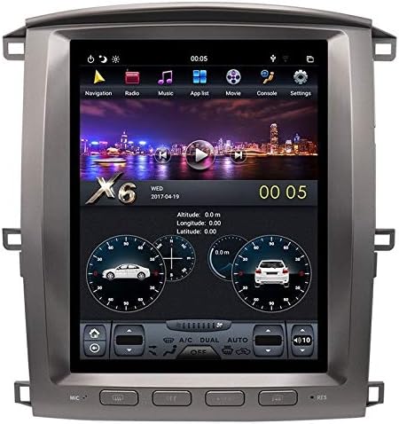 Lexus LX470 LX 470 2003 2004 2005 2006 2007 Android PX6 4GB RAM Tesla no estilo Radio Vertical Navigation Headunit GPS