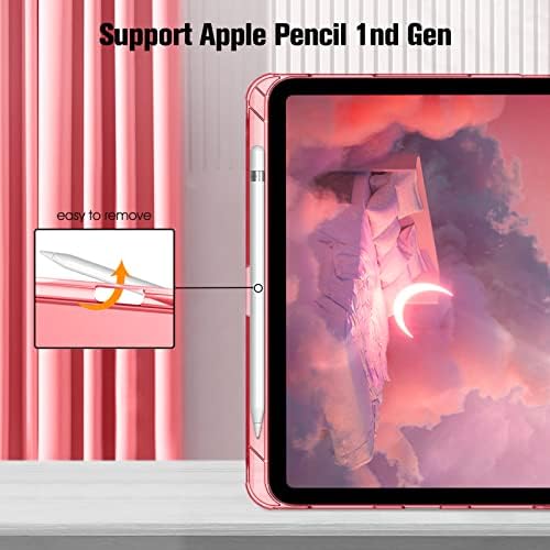 Caso de fintie com porta -lápis para iPad 10th Generation 10,9 polegadas 2022 - Casa dura de concha esbelta com a