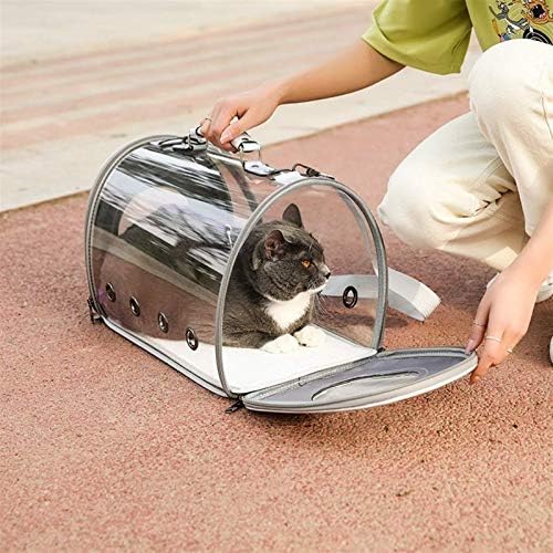 Bolsa de estimação DHDM - Bolsas de transportadoras de pet de pet de lados macios expansíveis, sacos dobráveis ​​de estoque