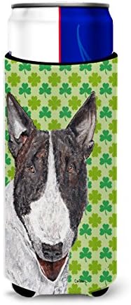 Tesouros de Caroline SC9575muk Bull Terrier Lucky Shamrock