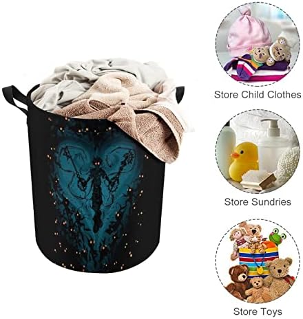 Corações - Feel the Darkness Laundry Horty Treating Storage Storage Basket Basket Large Toy Organizer Basket