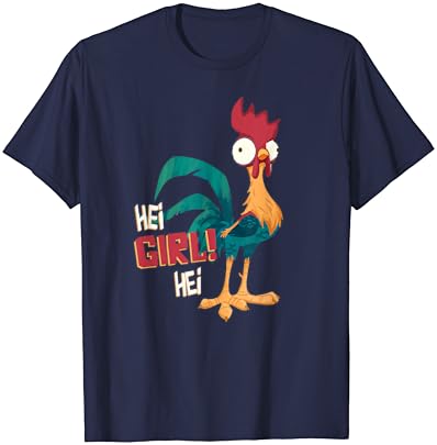 Disney Moana Hei Hei Chicken Hei Girl Hei T-shirt