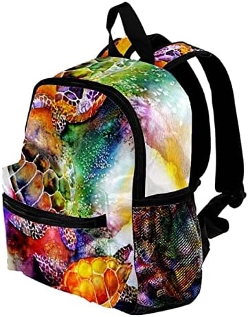 Mochila laptop VBFOFBV, mochila elegante de mochila de mochila casual bolsa de ombro para homens, Mulheres, Tartaruga de aquarela