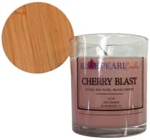 Blue Pearl Cherry Blast/Soy Candle 10 0Z vela 10 0z/vela feita à mão/Presentes para homens/mulheres/aromaterapia perfumada/vela