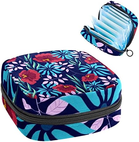Bolsa de armazenamento de guardanapo sanitário, bolsa menstrual bolsa portátil sanitária saco de armazenamento bolsa