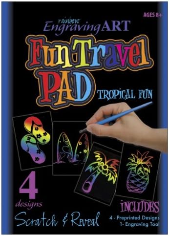 Royal & Langnickel Rainbow Gravura Arte Fun Travel Pads Fun-Tropical Fun