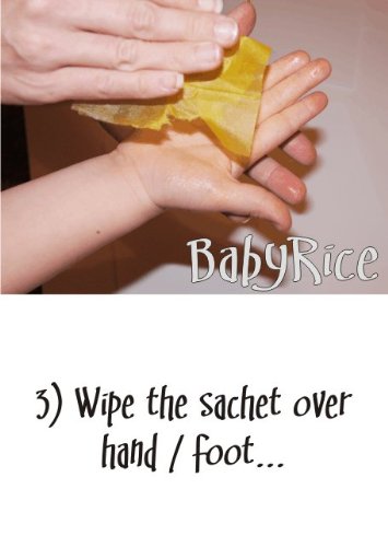 Kit de impressão manual do bebê Babyrice Baby Pegada
