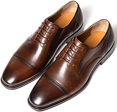 Sapatos masculinos para os cadarços de oxford para homens para negócios casuais confortáveis ​​sapatos